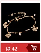SHUANGR Модный золотой цвет ювелирные изделия круглой огранки австрийский кристалл скаренатурал камень браслет для женщин подарок TL226
