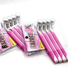 Заводская цена(4 шт./лот) брендовые бритвенные лезвия для женщин, Высококачественная Брендовая женская точилка, выгодная цена, безопасная бритва Venuse