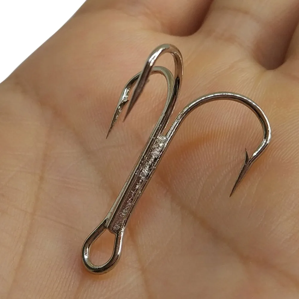 Carp Fishing Hook Treble Hooks Triple Sharp Hook Fishhook Saltwater  Terminal Tackle