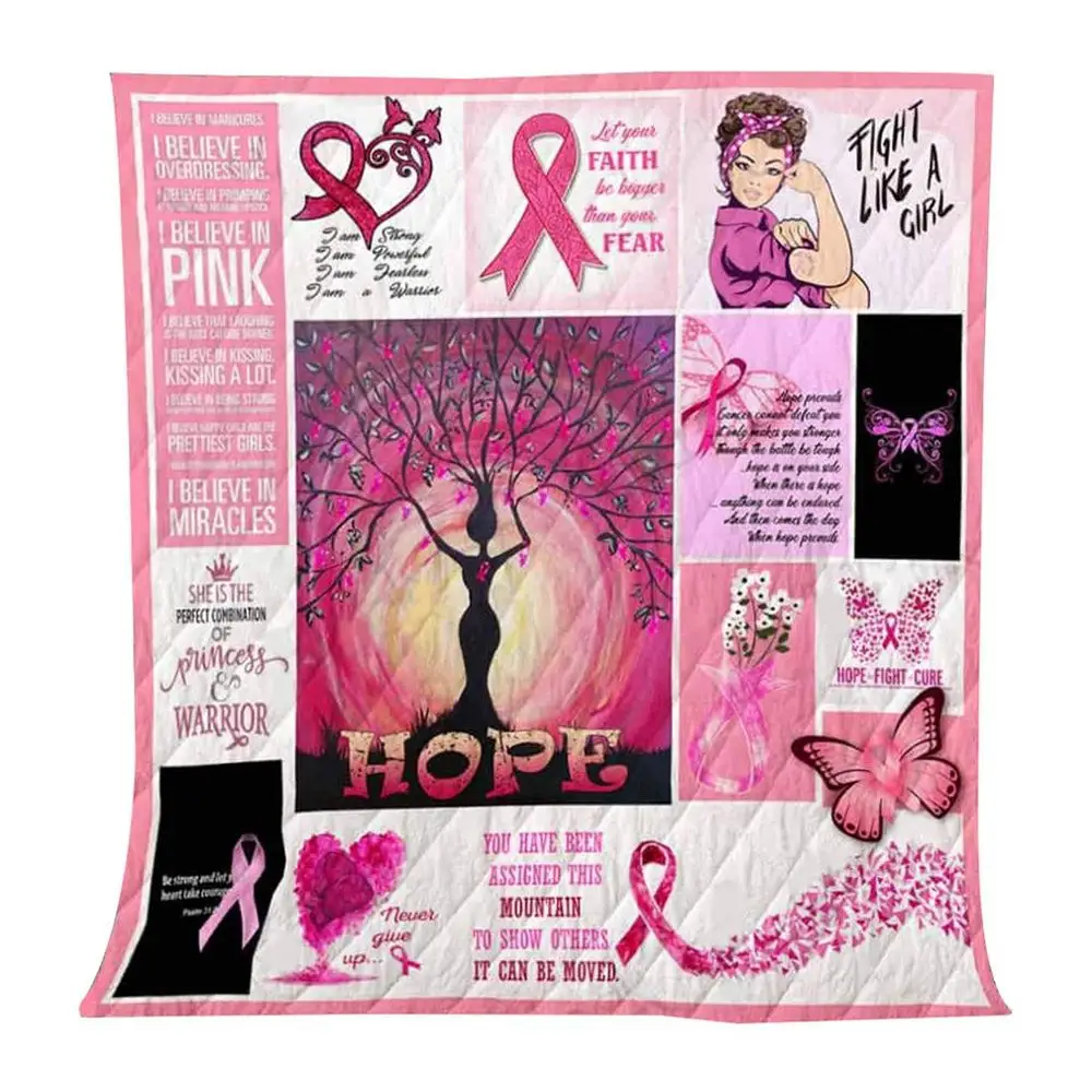 

Breast Cancer Awareness Pattern Compact Foldable Outdoor Camping Mat Picnic Mat Beach Blanket Climb Blanket Tourist Mat