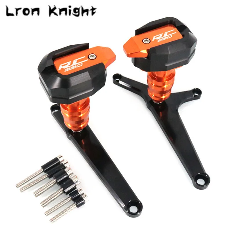 

For KTM RC390 RC 390 2014 2015 2017 2018 Motorcycle CNC Falling Protection Frame Slider Fairing Guard Anti Crash Pad Protector