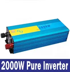 Чистый sinusgolfompormer высокое качество солнечной энергии инвертор 2000 Вт Чистая синусоида солнечный инвертор конвертер постоянного тока в