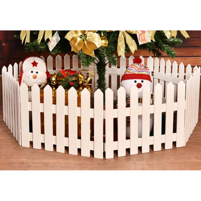عالية الجودة 30 160 سنتيمتر الأبيض الخشب سياج الأسوار شجرة wooden christmas tree fence