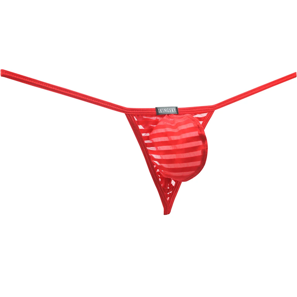 Thong Underwear IKINGSKY Men's Big Pouch G-string Underwear Soft