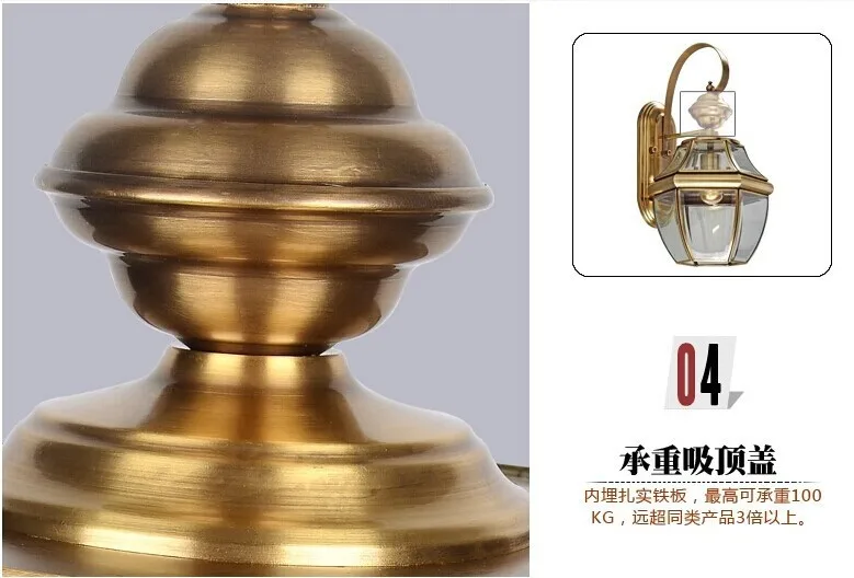 LED Copper Wall Lamp-9