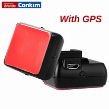 Conkim Mini 0803 and Mini 0805 Car DVR Holder micro USB,Cam Bracket with GPS, 3M GPS Car Recorder Bracket