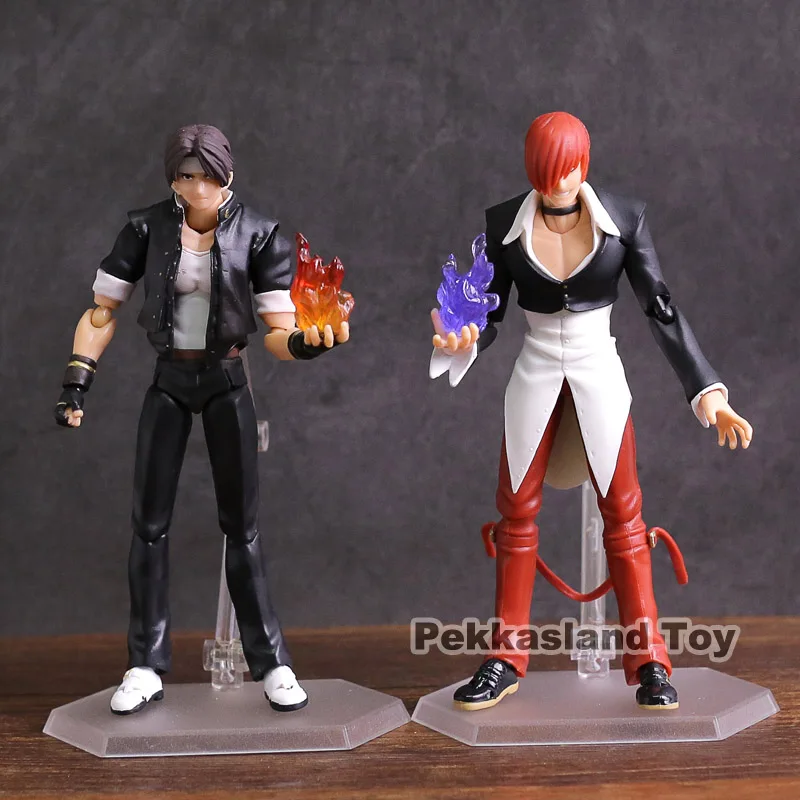 Король бойцов figma 094 кё Кусанаги/figma 095 Iori Yagami ПВХ фигурка Коллекционная модель