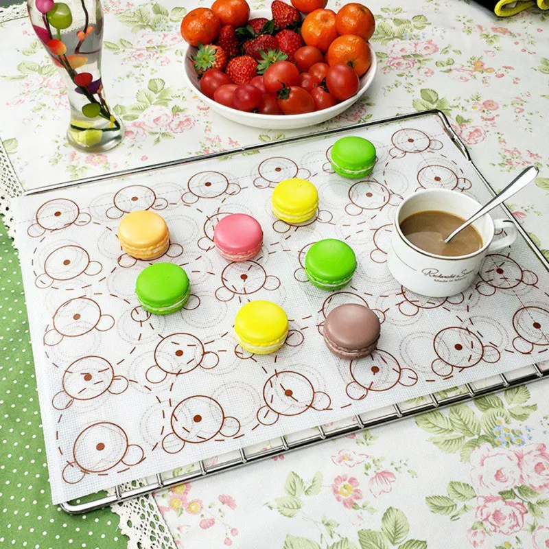 Baking Mats Sheet Pizza Dough Non-Stick Maker Holder Pastry Kitchen Gadgets Cooking Tools Utensils Bakeware Accessories