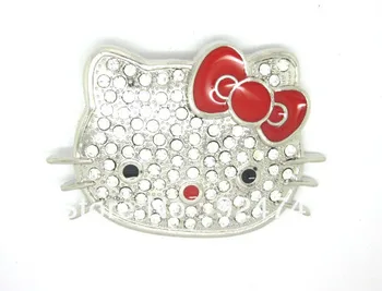 

Cartoon Red Cat Face Belt buckle