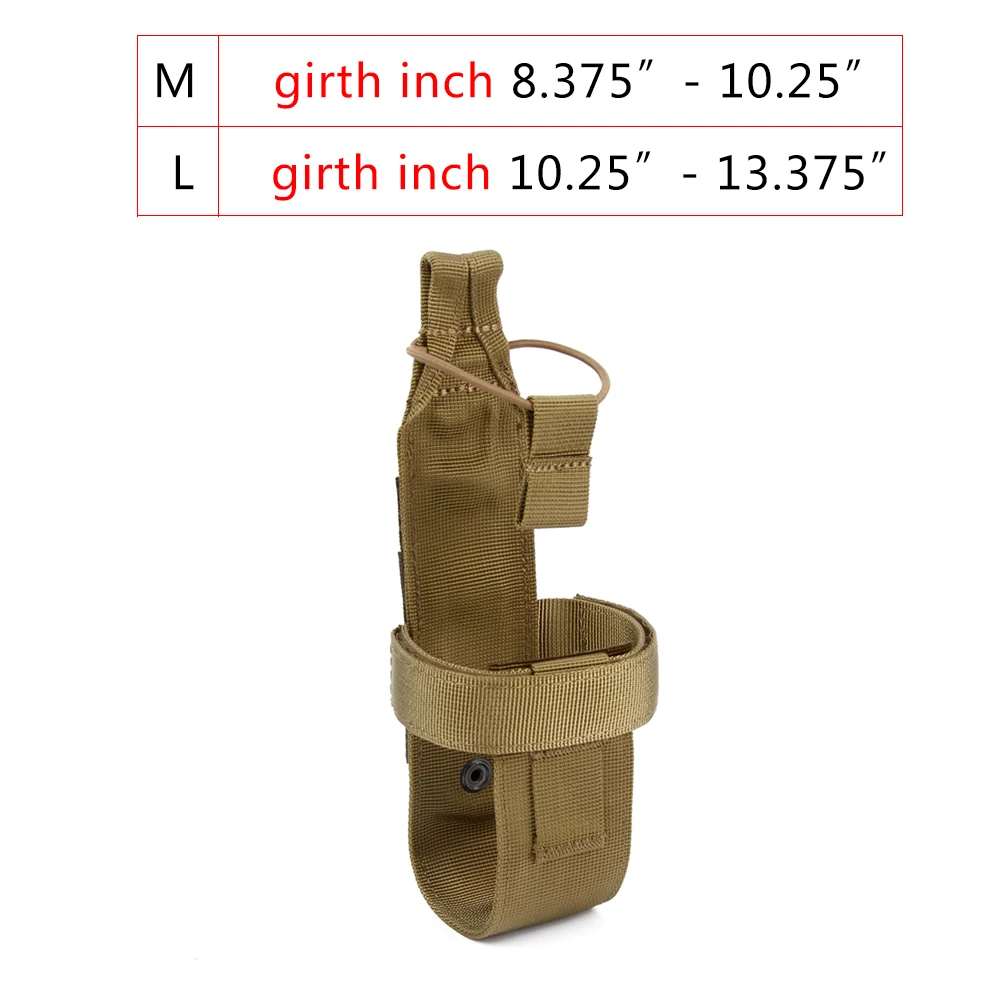 Отличный Элитный спанкер тактический легкий держатель для бутылки Molle