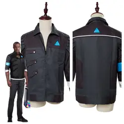 Косплэй костюм Детройт: стать человеком Markus RK200 куртка Hooide Повседневное костюм ключница Android равномерное наряд