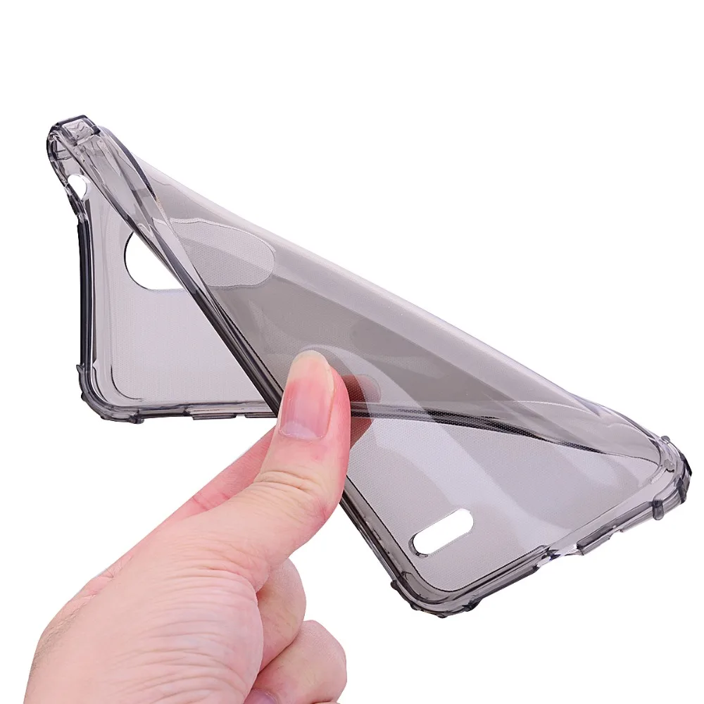 

Full Protection 4 Corner Air Bag Shockproof Transparent Back Case for LG K8 K10 2018 Q7 Soft Silicone Back Cover Case