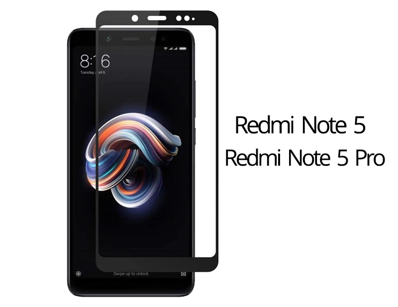 2 шт. стекло для Redmi 7 Note 7 5 Pro Redmi Note 4X GO закаленное стекло для Xiaomi Redmi Note 7 5 Pro Note 4X защита экрана - Цвет: Redmi Note 5