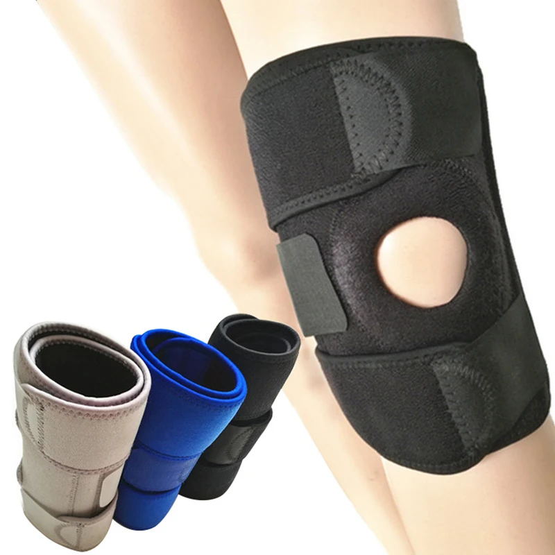 AIBOULLY Adjustable 2 styles Knee Support Brace Kneepad Patella Knee