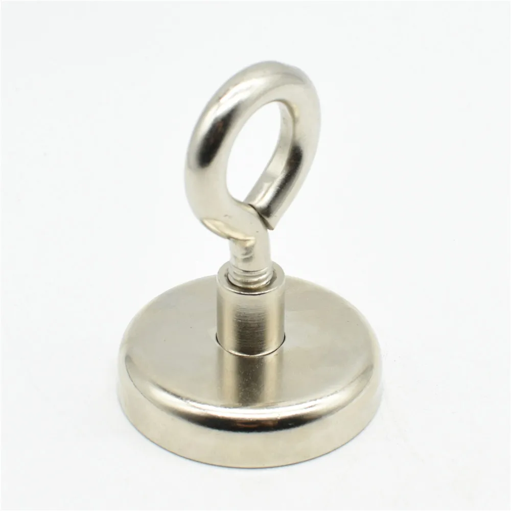 Drag Magnet Werkstatt Werkzeug Durchmesser 42mm Magnetische Töpfe & Geschlossen Haken Neodym Permanent Starke Angeln Salvage Halten Mag Rohr filter|Werkzeugteile| - AliExpress