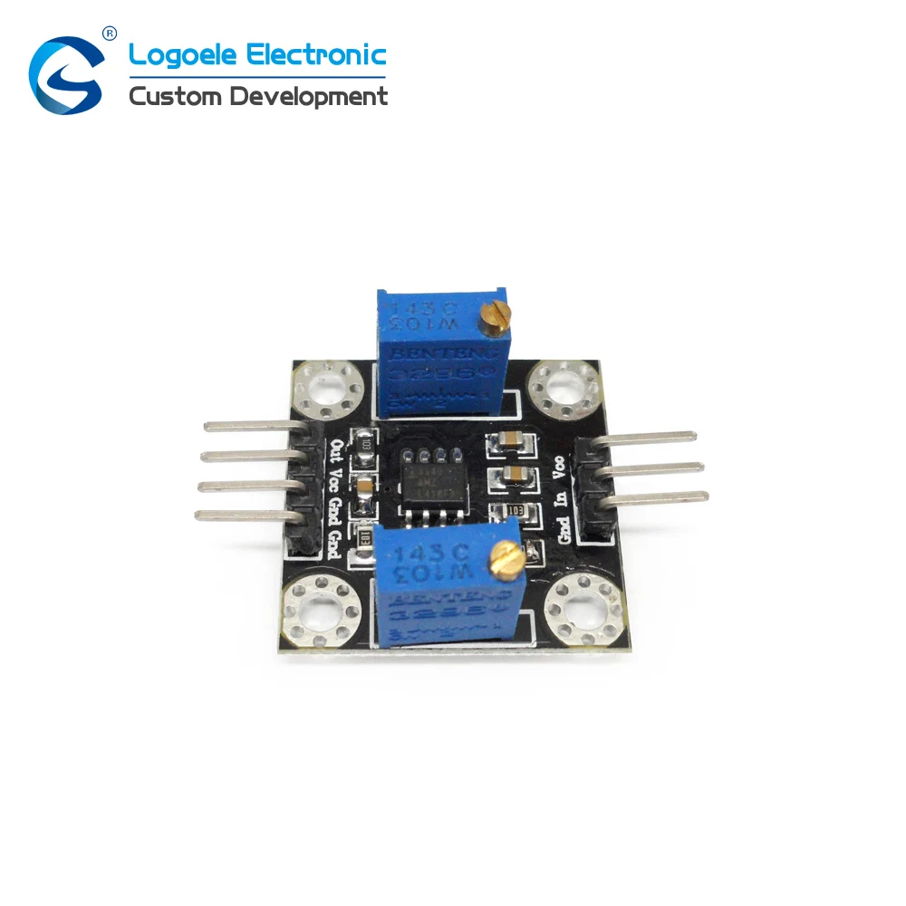 Voltage signal amplification module, MV signal increases