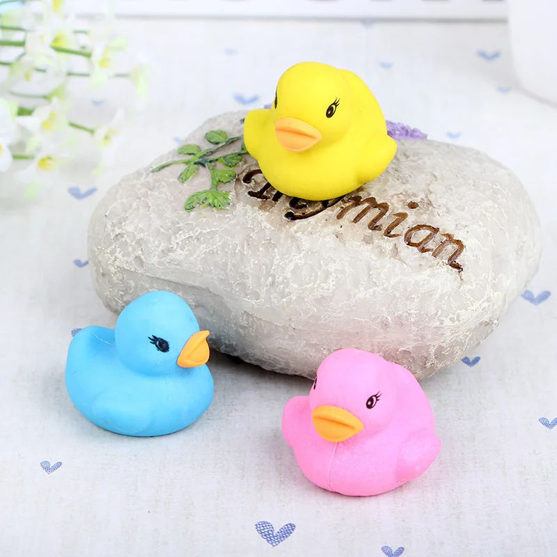 36 pcs/lot Cute Duck erasers for kids Kawaii animal 3d rubber eraser korean stationery office
