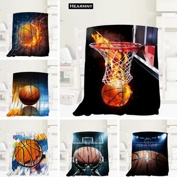 

Custom Baketball Blanket Flannel Fabric 120X160cm,150X180cm,175X200cm Sofa Bed Throw Blanket Adult Warm Blanket