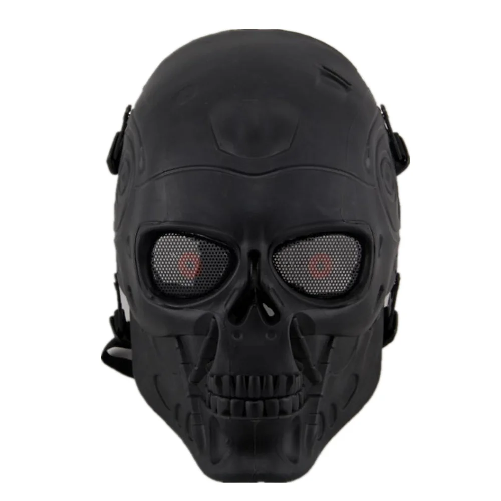 

tactical skull face mask military Terminator field mask CS skull mask protective party for hunting paintball