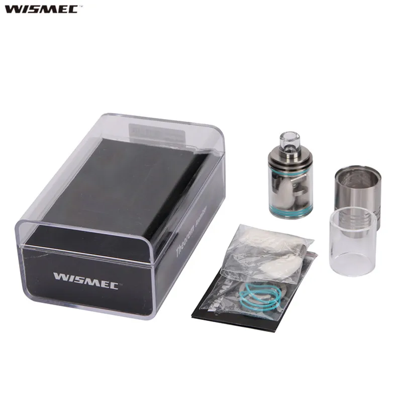 

Clearance! Original WISMEC Theorem RTA Atomizer tank 2.7ml Detachable Structure Adjustable Airflow Top filling E Cigarette Tank