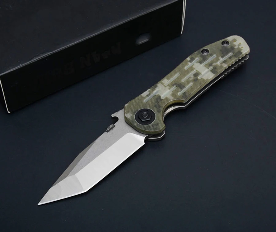 ZT0620 59-60HRC 9CR13MOV Лезвие камень промытый стальной ручкой тактический складной охотничий кемпинг уличный карманный нож EDC ручной инструмент