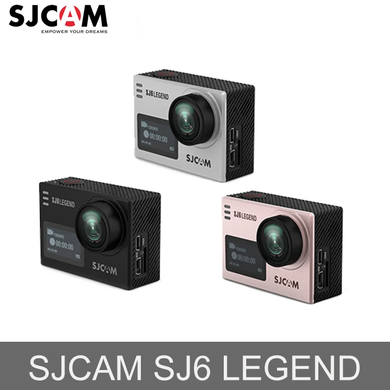 

Russia Stock!SJCAM SJ6 LEGEND Dual Screen 4K Novatek 96660 Action Cam 16MP WiFi Remote Sport DV Waterproof Diving Action Camera