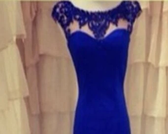Special Offers Custom Made 2018 Cap Sleeve Long Mermaid Beads Royal Blue Long Open Back Prom gown vestido de noiva bridesmaid dresses Special Offers Custom Made 2018 Cap Sleeve Long Mermaid Beads Royal Blue Long Open Back Prom gown vestido de noiva bridesmaid dresses