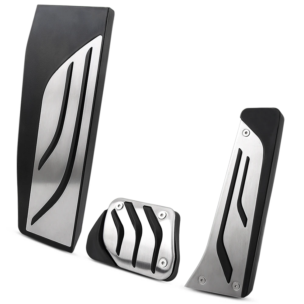 AndyGo Car styling Foot Rest No Drilling Footrest Pedal Pad Cover For BMW F30 F31 316i 318d 320i