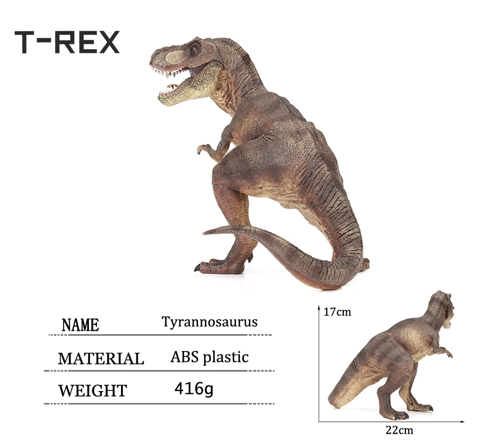 T REX динозавр Юрского периода пластиковые фигурки тираннозавра Рекс гиганотозавр