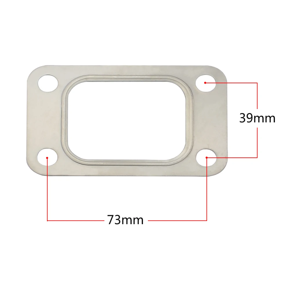 Hypertune-турбо, вход турбины из нержавеющей стали 304 прокладка для T25 T28 HQ турбо прокладка впускного патрубка HT4802