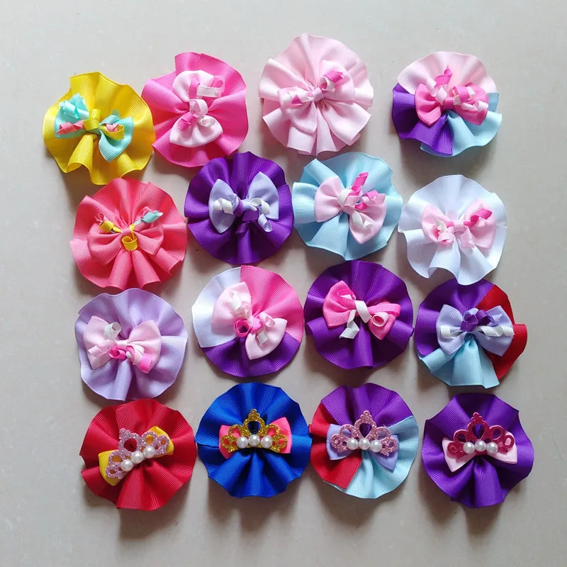 

Girls Flower Hairpin Baby Hair Decorate with hair pin Girls hair accessories