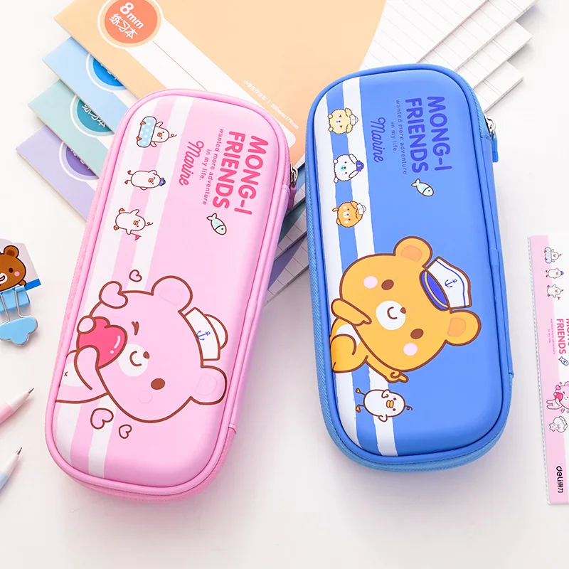 Pencil Case New Material Eva Light Soft Zipper Bag Builtin Inset Pen