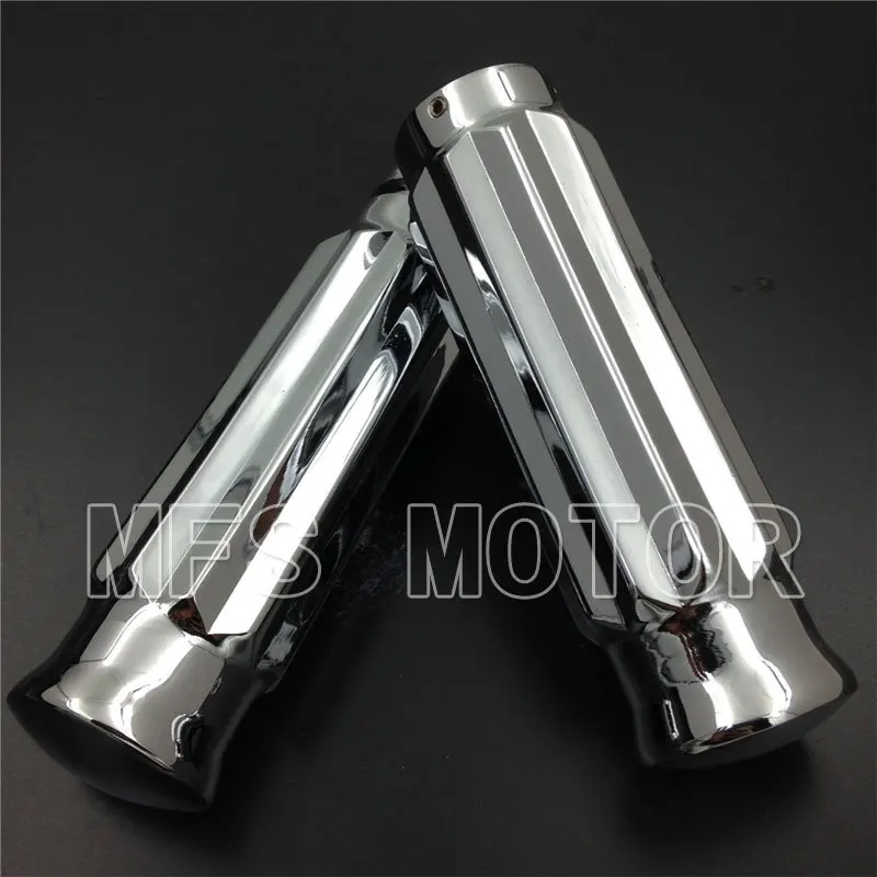 

For Suzuki Intruder 1500 C90 Boulevard CHROME Billet Motorcycle 7/8" Handlebar Grips Motorcycle Part