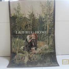 4'x3. 5'(73x118 см) шерстяной гобелен Обюссон ковер гобелен гобелены ручной работы коллекционный гобелен