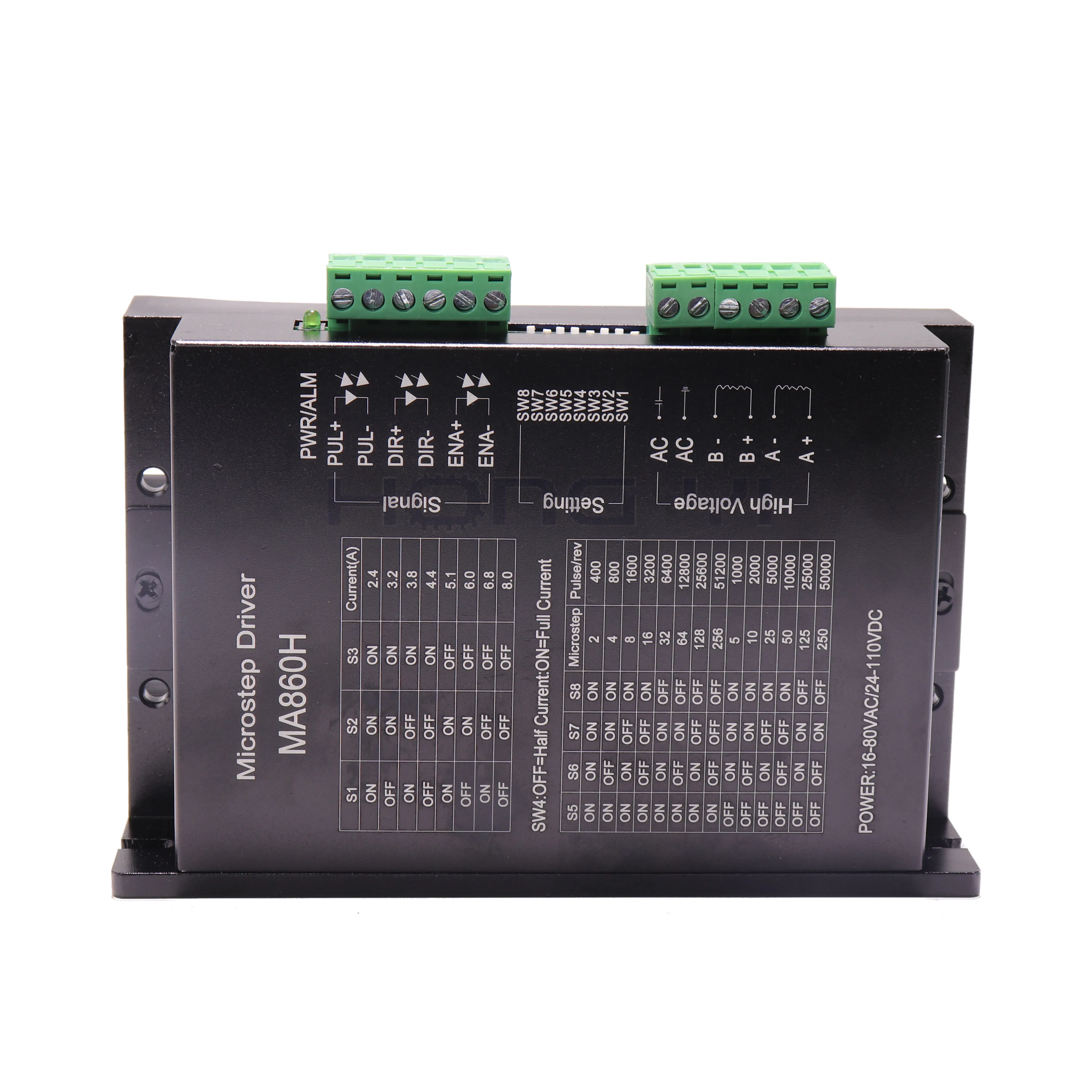 17HM19 NEMA17 Single Shaft 1.6A//59oz-in 0.9deg Bipolar Stepper Motor
