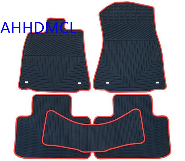 AHHDMCL Car Rubber Floor Mat Non Slip Mats Feet Rugs For Lexus IS
