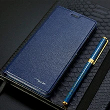Case Cover For Huawei Nova / Nova Plus High Quality Original Brand Top Genuine Leather Magnetic Flip Stand Phone Bags +Free Gift