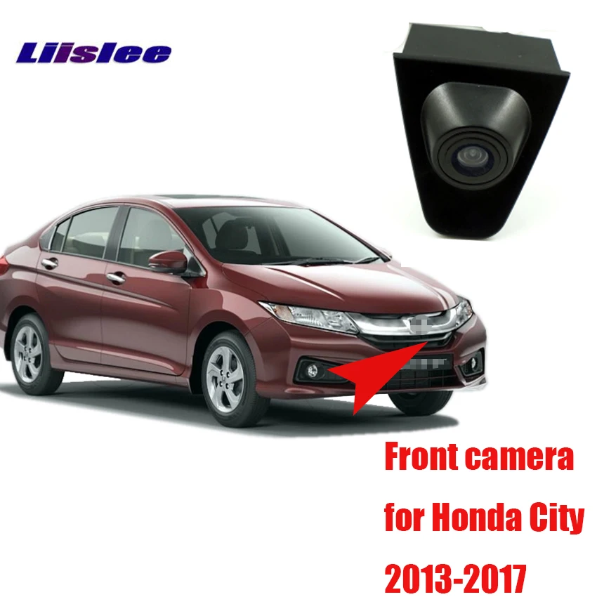LiisLee для Honda City 2013-2017 Автомобильная специальная передняя HD водонепроницаемая CCD