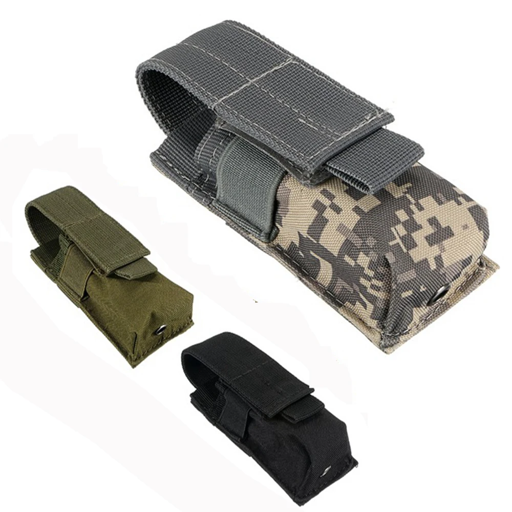 14 x 5.5Protable Travel Kit Flashlight Bag Tactical Unsex MOLLE Single