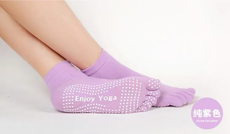 Женские носки носок нескользящий хлопок Yogasock