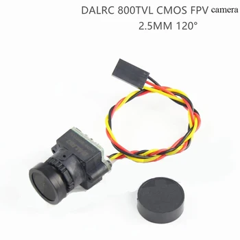 

1PC DALRC 800TVL CMOS FPV Camera HD lens 2.5MM 120 Degree Wide Angle Camera for Mini FPV Racing Quadcopter Drone Spare Parts