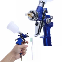 Профессиональный 0,8 мм/1,0 мм Насадка H-2000 Мини Воздушный краскопульт Аэрограф HVLP пистолет-распылитель для окрашивания автомобиля Аэрограф