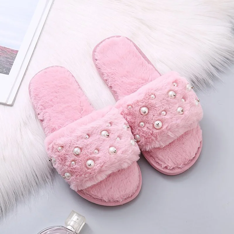 

2018 Women Summer Home Slippers Flip Flops Peep Toe Sandals Glitter Sandals Platform Ladies Shoes zapatos mujer
