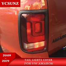 Задние фонари обложки Вокруг Накладка для Vw Amarok 2009 2010 2011 2012 2013 из АБС-пластика