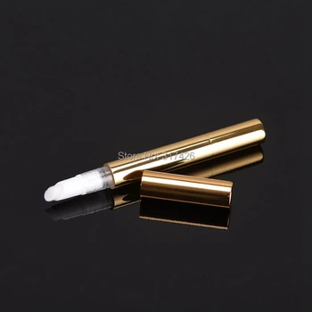 

3 ml high grade gold teeth whitening pen, 3ml golden plastic lip gloss pencil, 3ml liquid foundation Refillable Bottle