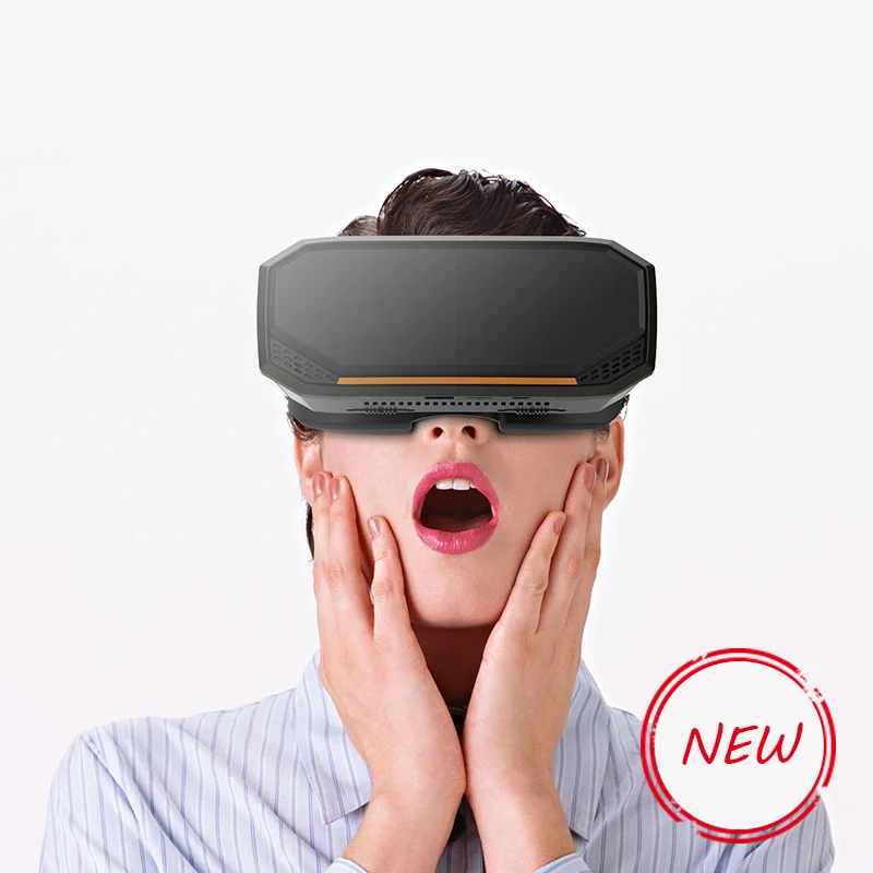 Smart Virtual Reality Head Mount 2K 2560*1440 HD Screen All in One VR Glasses 3D WIFI Private Theat