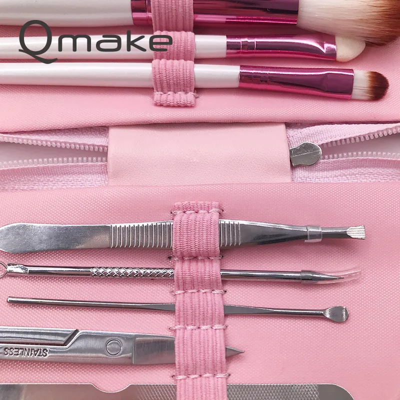 Набор кистей для макияжа Qmake 10 шт. набор многофункциональных инструментов