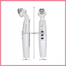 Перезаряжаемый мини вибрирующий анти-морщины вокруг глаз косметический массажер с подогревом Тепловая терапия для темного круга