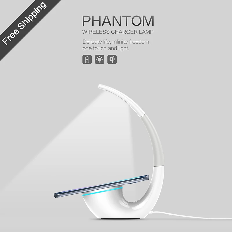 nillkin phantom wireless charger lamp