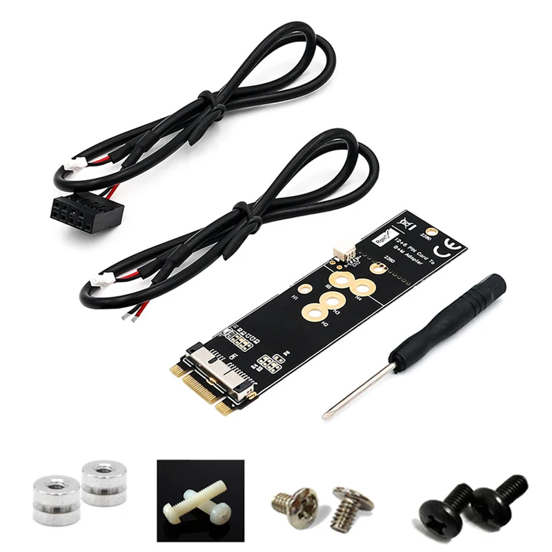 Новый BCM94360CD BCM94360CS2 BCM943224PCIEBT2 12 + 6 Контактный Модуль беспроводной карты Bluetooth WiFi для